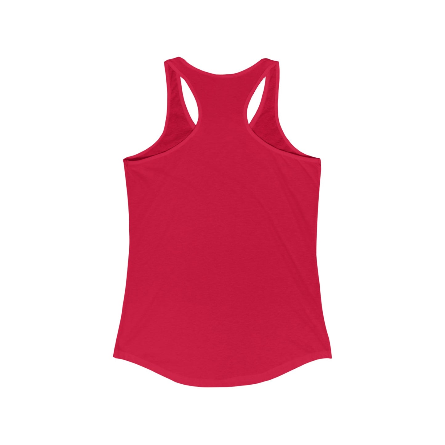 Women's Ideal Racerback Tank - 'Women Against Eye Contact in the Gym' Gym Top